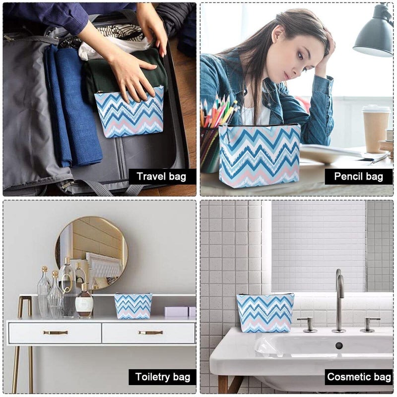 Kamo Makeup Bags - Cosmetic Bag for Women Zipper Pouch Travel Cosmetic Organizer Travel bags for toiletries Pencil case - Image 3